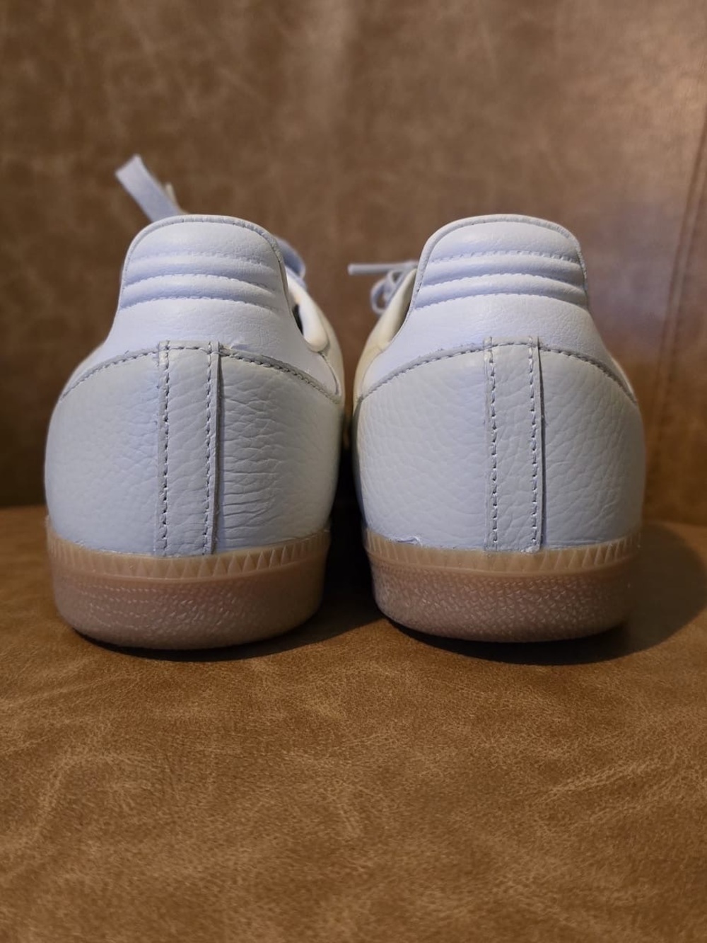 adidas women Light Gray Sneakers with Gum Sole - Picture 14 of 14
